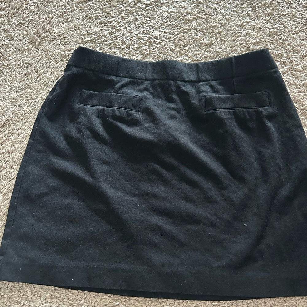 BLACK - medium a-line, straight hem Women's LC Lauren Conrad Mini Skirt